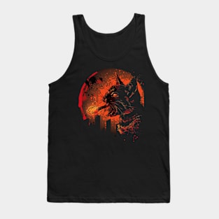 Catzilla Cat Claws Out For Adorable Fun Tank Top